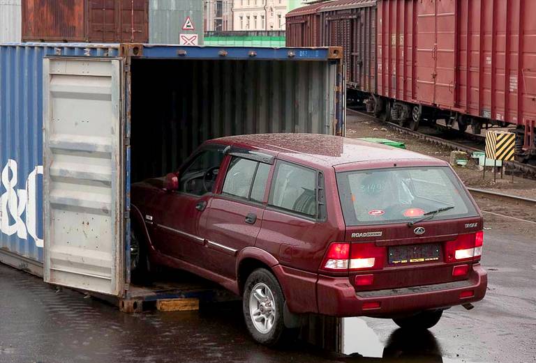 Стоимость отправки жд контейнером машины из Читы в Иркутск